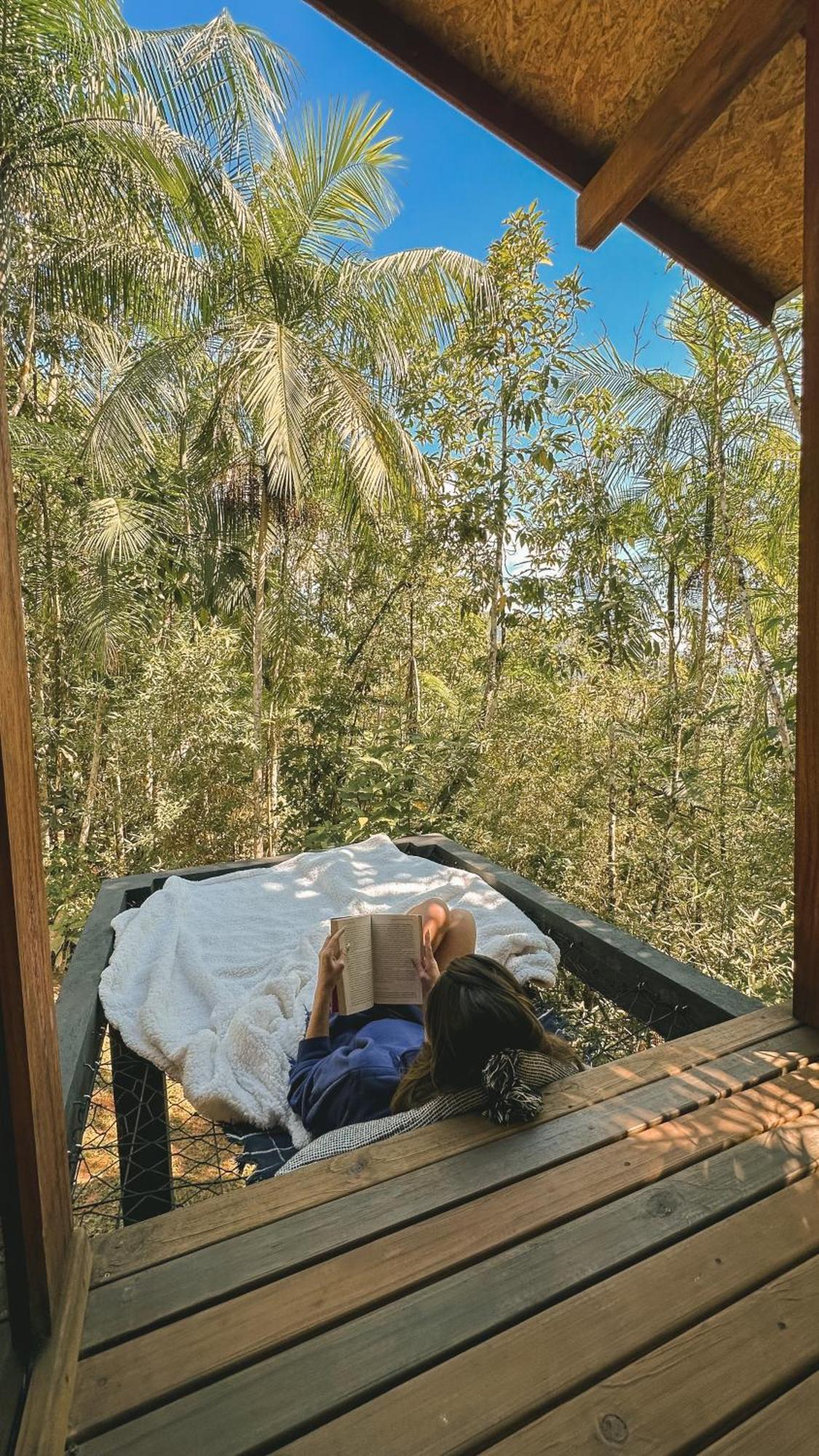 Cabana Equipada Em Meio A Natureza Em Pomerode Exterior foto