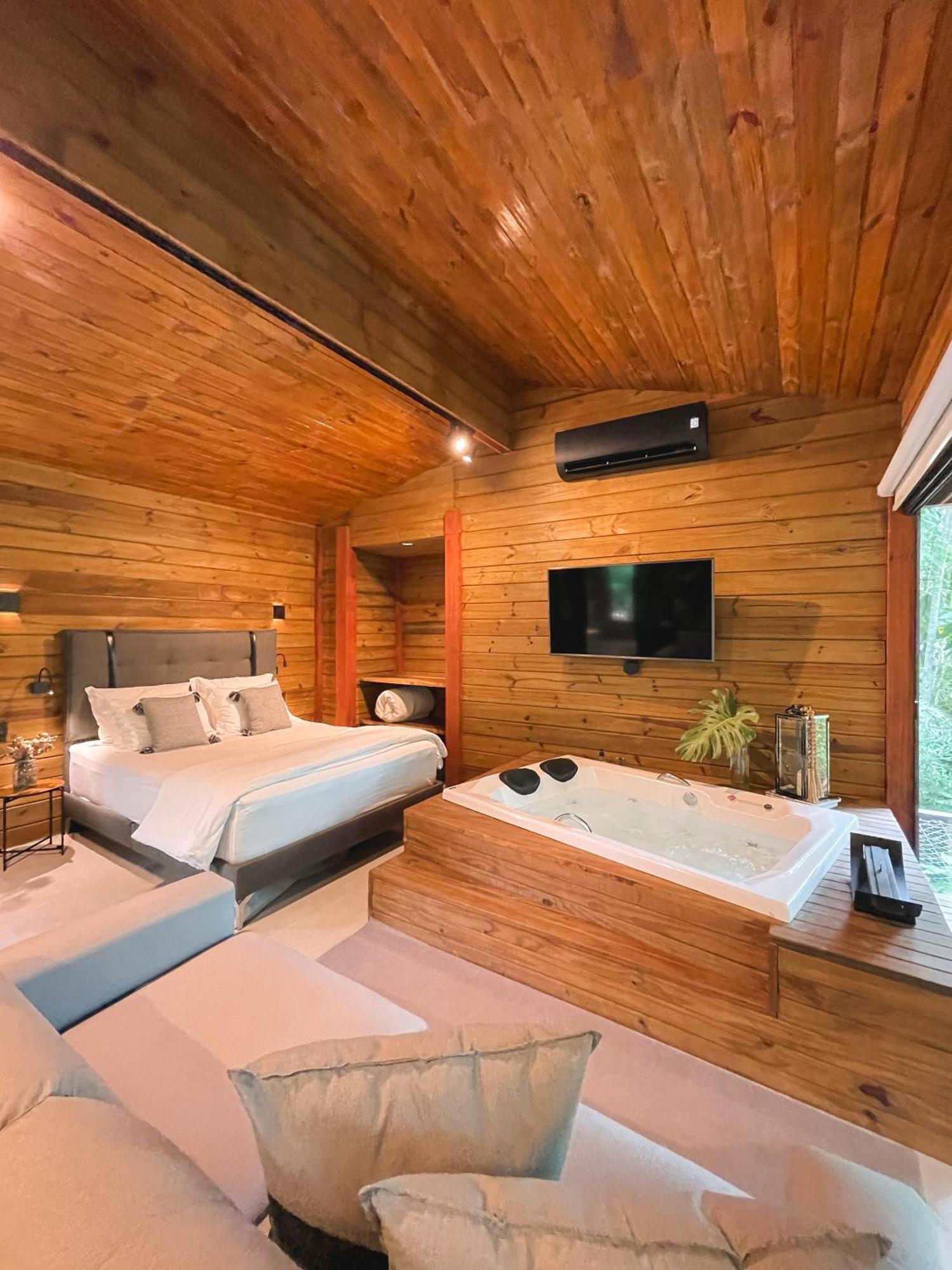 Cabana Equipada Em Meio A Natureza Em Pomerode Exterior foto
